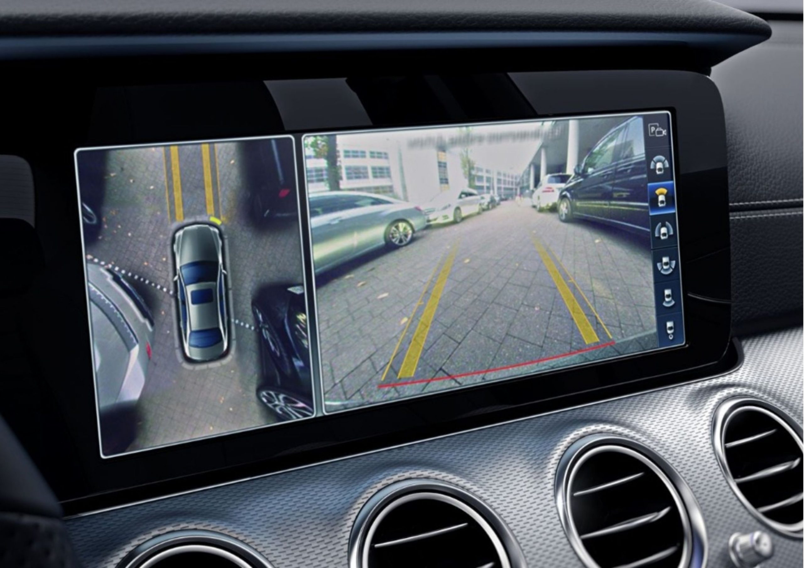 Câmera 360°: Visão Total para Estacionar com Precisão e Dirigir com Mais Segurança